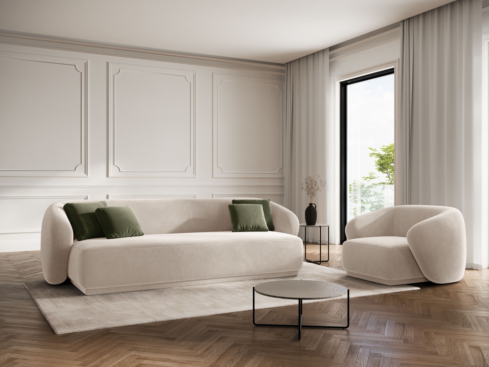 CXL by Christian Lacroix: "Louis", 3 Places, 220x93x74
Fabriqué en Europe -  3 places