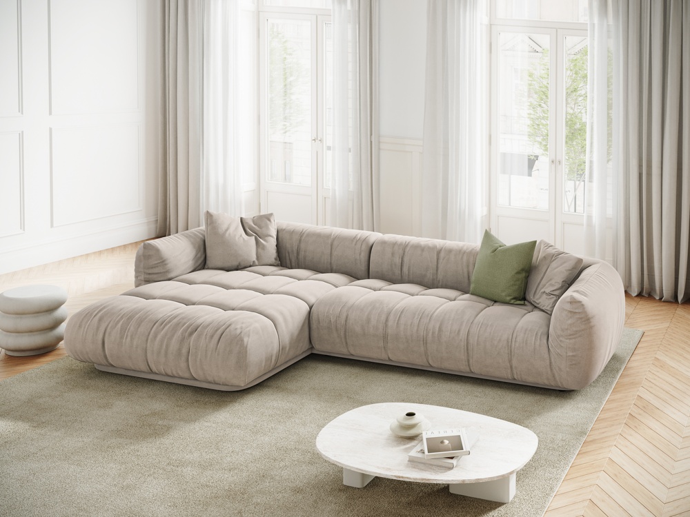 CXL by Christian Lacroix: Julia - canapé d'angle modulable 3 places