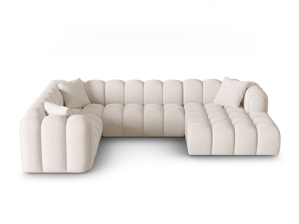 CXL by Christian Lacroix: Elise - canapé d'angle panoramique 6 places